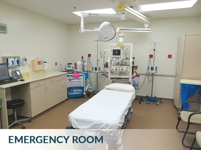 Emergency room at Ascension Calumet Hospital Chilton Wisconsin